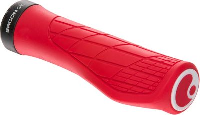 Ergon GA3 Mountain Bike Grips - Risky Red - Small, Risky Red
